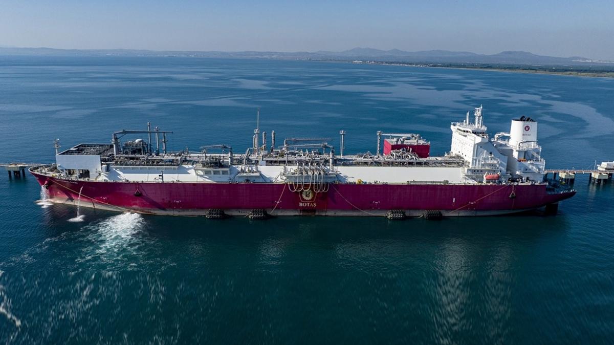 LNG anlamas Cheniere tedarik BOTA ibirlii fotoraflar resimleri