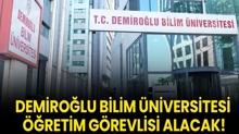 Demirolu Bilim niversitesi retim Grevlisi alacak!