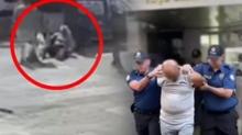 Trk polisi gereini yapt! Trafik zorbas paketlendi