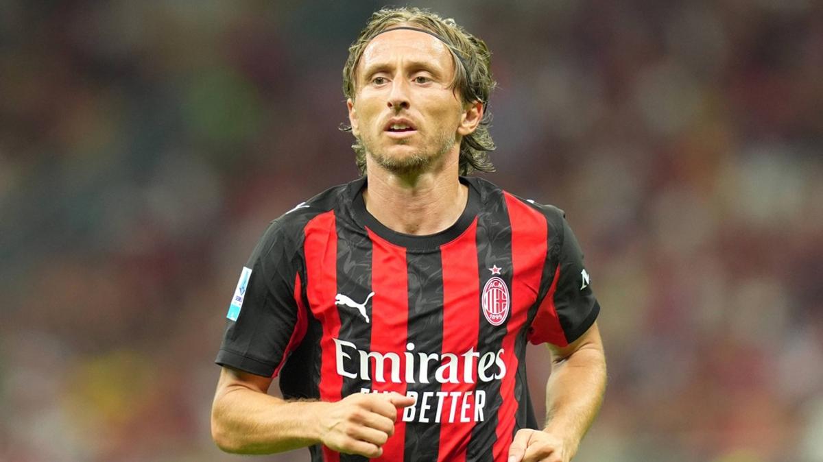 modric milan serie a fotoraflar resimleri