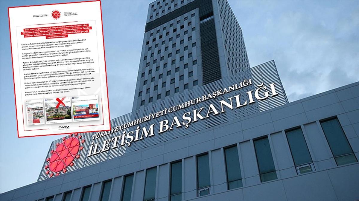 DMM letiim Bakanl Orman Antalya Kalesi fotoraflar resimleri
