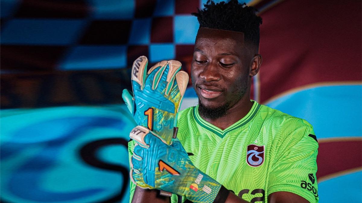 trabzonspor andre onana transfer fotoraflar resimleri