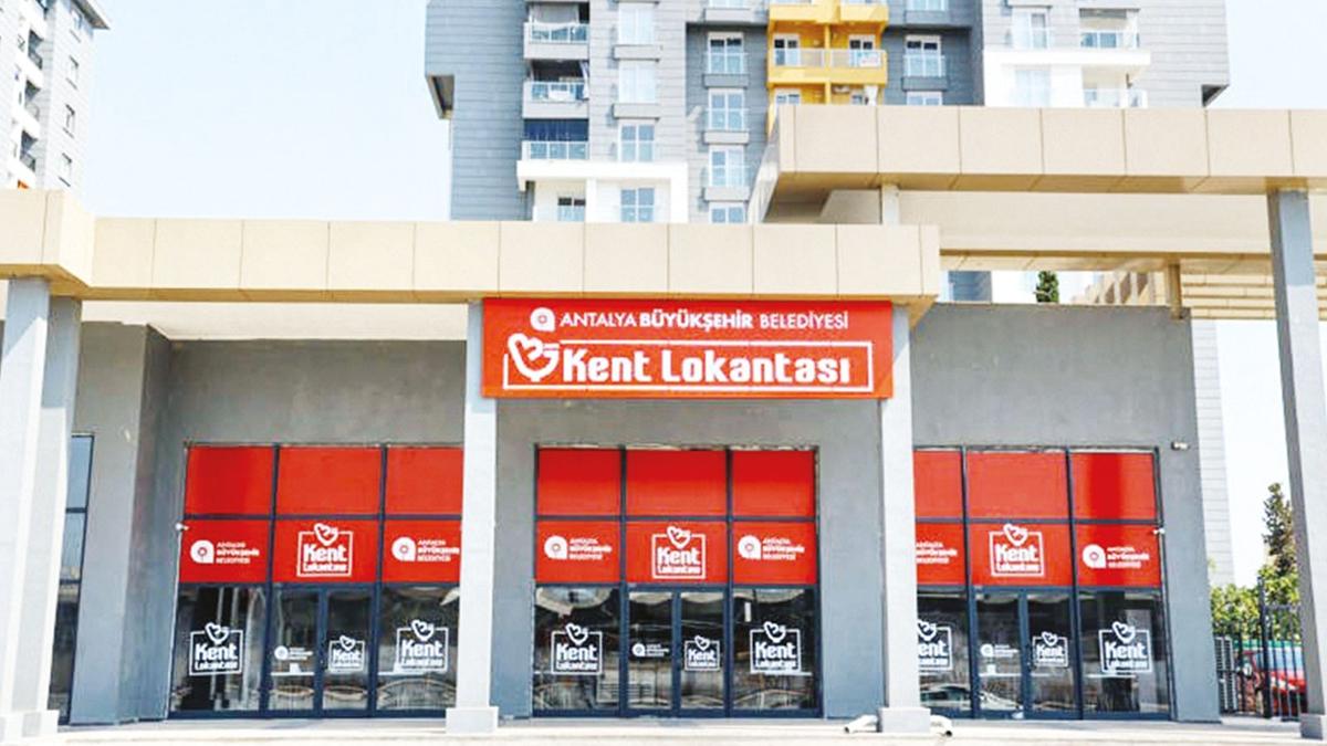 Antalya Bykehir Belediyesi Rvet Soruturmas Kent Lokantas fotoraflar resimleri