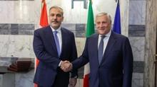 Bakan Fidan, talya'da mevkida Tajani ile grt