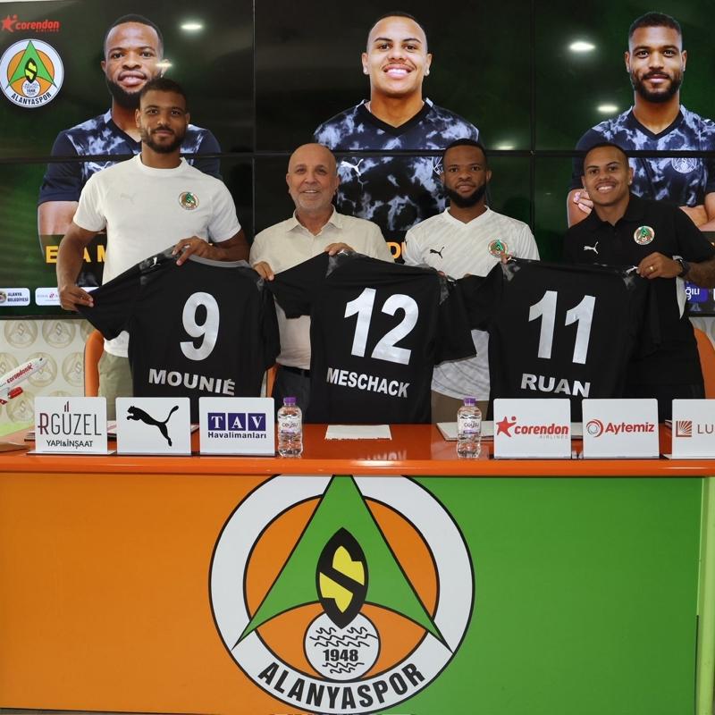 Alanyaspor'dan 3 transfer birden