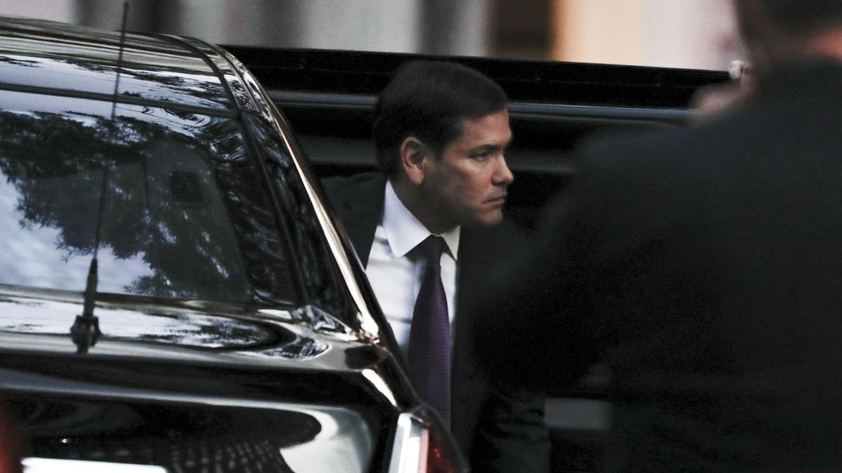 Marco Rubio abd israil fotoraflar resimleri