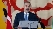 Bakan Fidan'dan Gazze ars: Adil dnya iin gerei grmek zorundayz