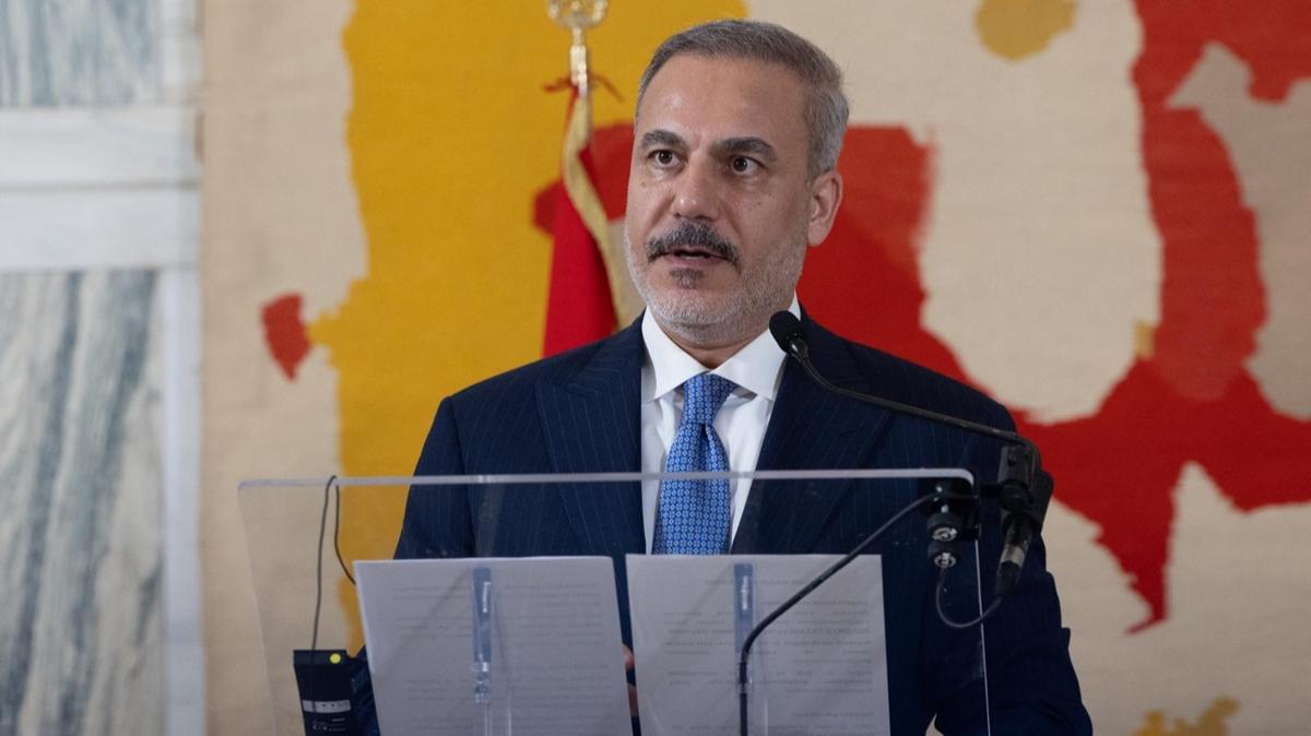 Dileri Bakan Hakan Fidan Gazze slam birlii Tekilat fotoraflar resimleri