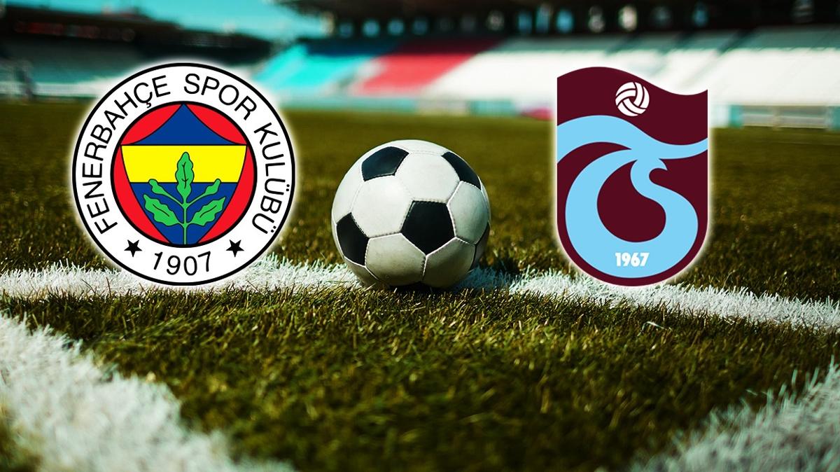 Fenerbahe - Trabzonspor ma ne zaman Fenerbahe Trabzonspor Sper Lig fotoraflar resimleri