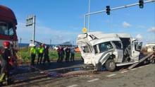Trabzon'da feci kaza: 15 kii yaraland