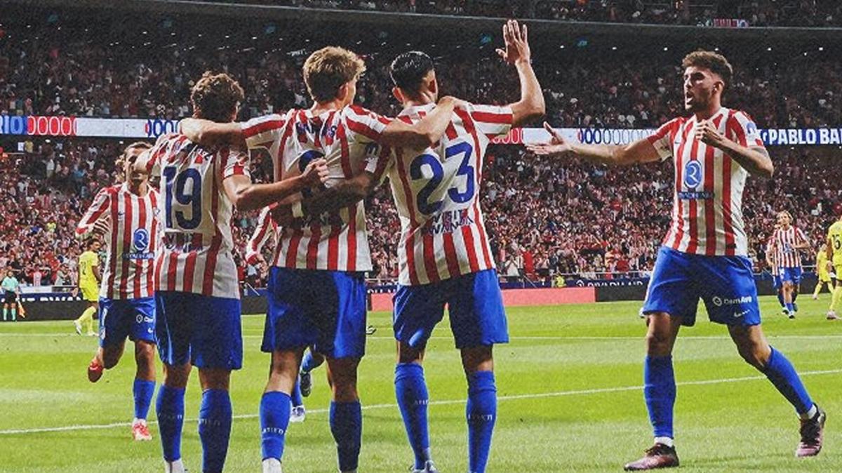 atletico madrid villarreal la liga fotoraflar resimleri