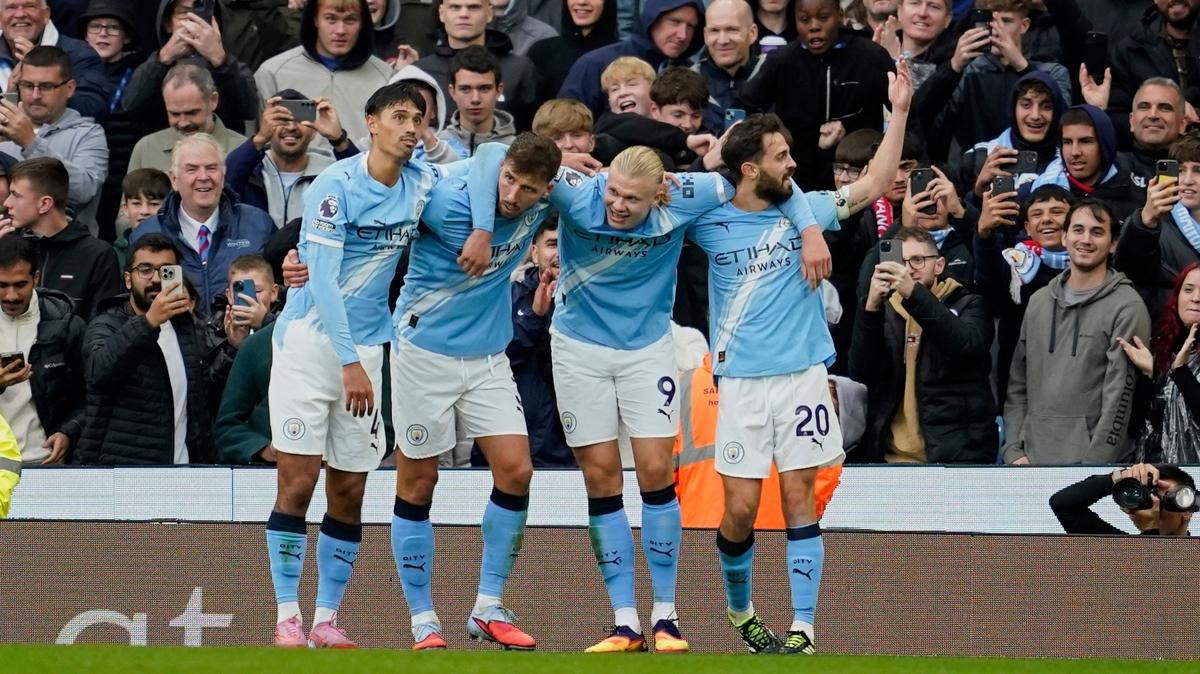 manchester city manchester united premier lig fotoraflar resimleri