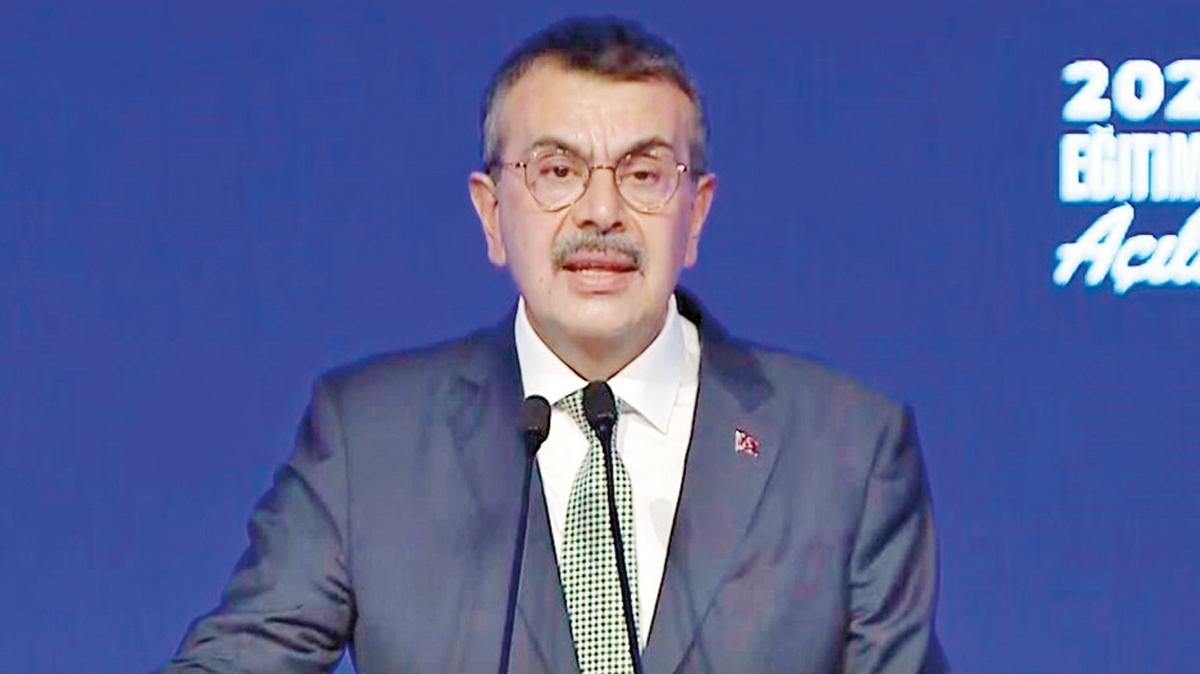 milli eitim bakan yusuf tekin 2025 2026 eitim retim yl zel okul kitap kayt paras okul servisi fotoraflar resimleri