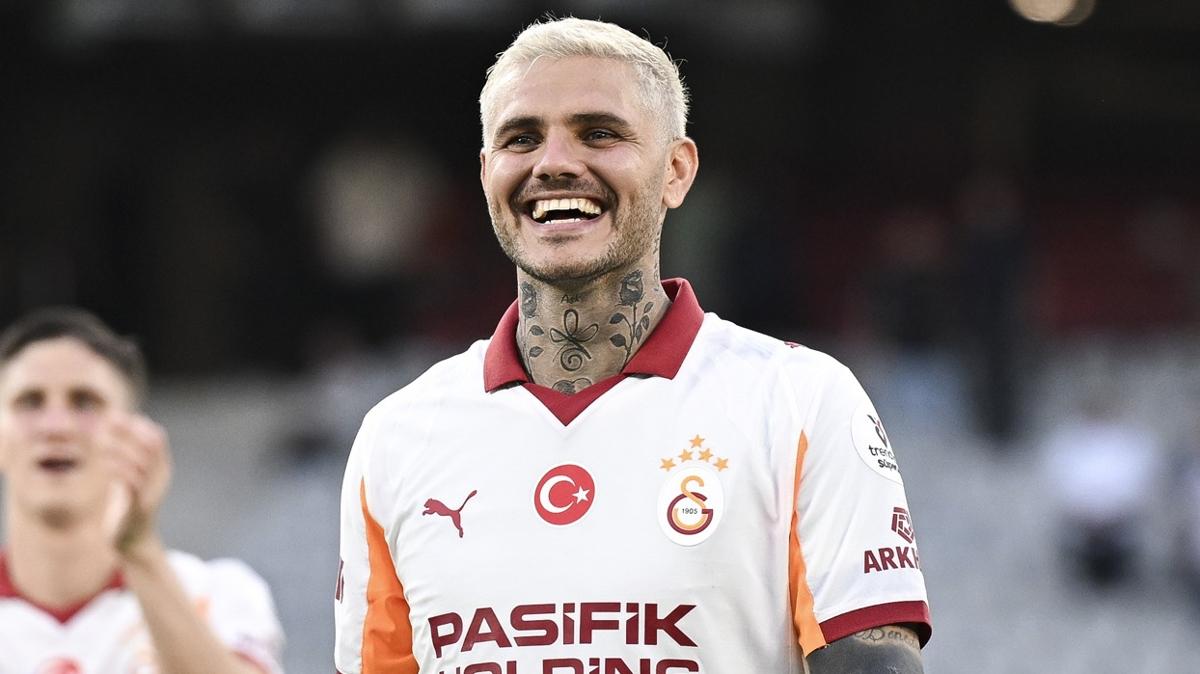 mauro icardi galatasaray sper lig avrupa fotoraflar resimleri