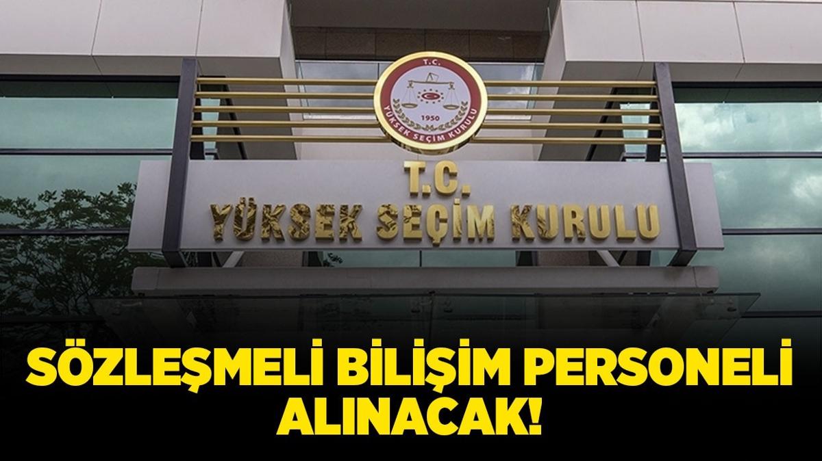yksek seim kurulu biliim personeli szlemeli biliim personeli personel alm personel ilanlar fotoraflar resimleri
