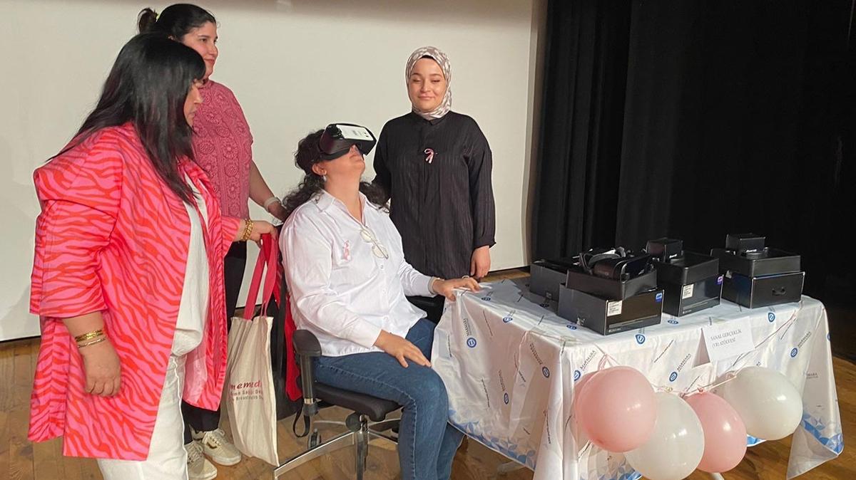 meme kanseri meme kanseri tehisi VR teknolojisi MEMEDER fotoraflar resimleri
