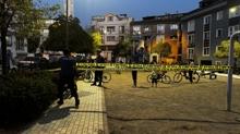 Parkta oynayan ocua yorgun mermi isabet etti