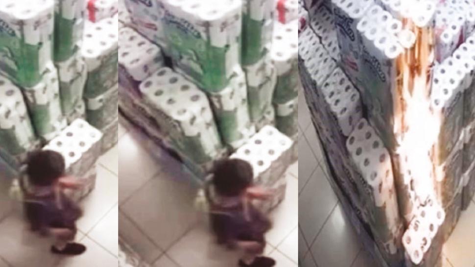 Markete 10'luk kundak atei!