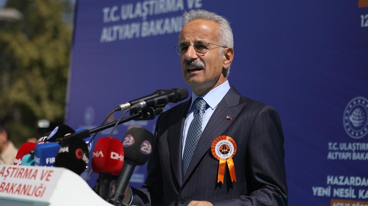 Ulatrma ve Altyap Bakan Abdulkadir Uralolu Bakan Uralolu akaryakt fotoraflar resimleri