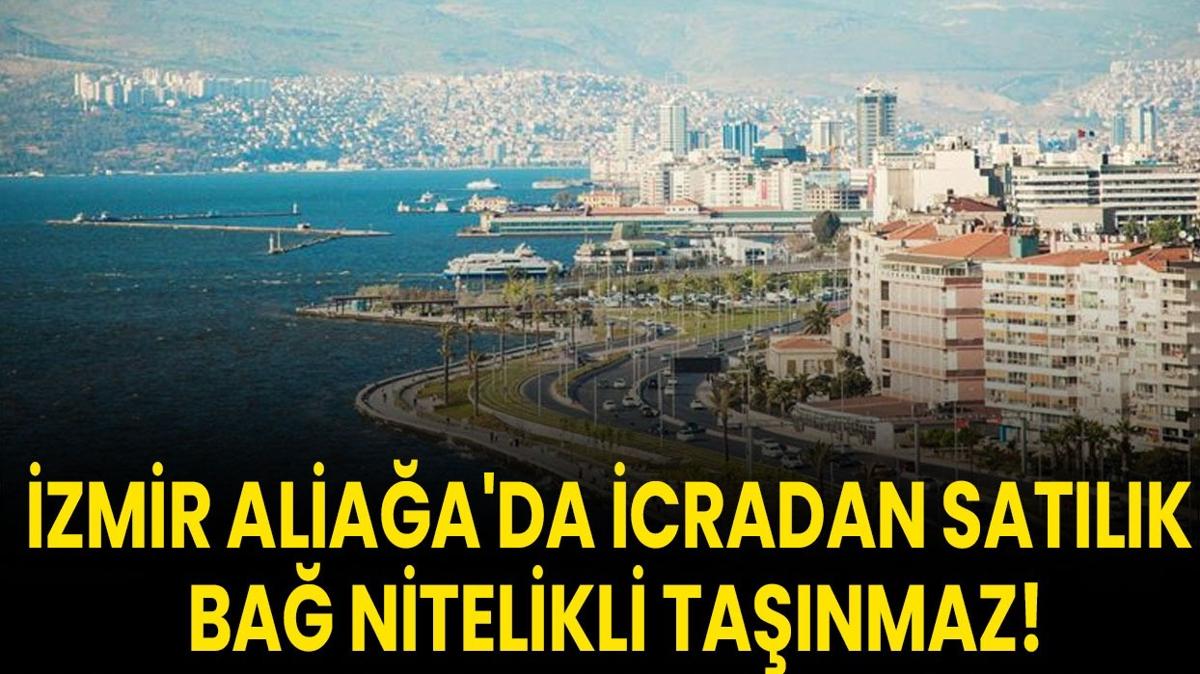 zmir Aliaa ba  cradan sat  Tanmaz sat. ilan ilangovtr fotoraflar resimleri