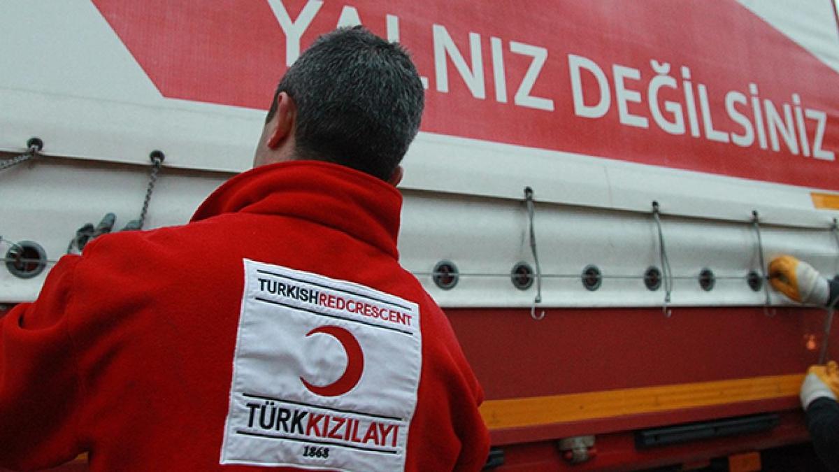 Trk Kzlay insani yardm rdn yardm tr fotoraflar resimleri
