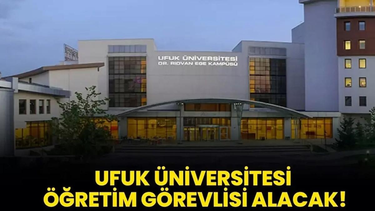 Ufuk niversitesi retim Grevlisi Alm Rektrlk lan ilangovtr fotoraflar resimleri