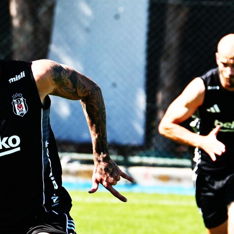 Be�ikta�, G�ztepe ma�� haz�rl�klar�n� s�rd�rd�