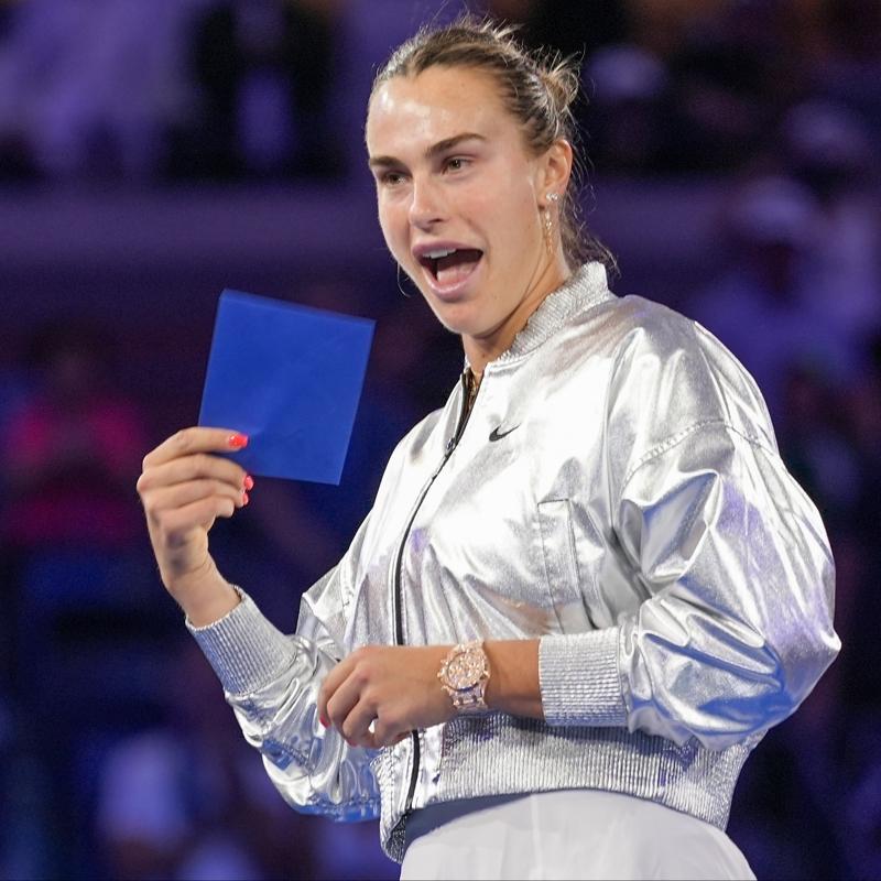 Sabalenka, sakatl sebebiyle in Ak'tan ekildi