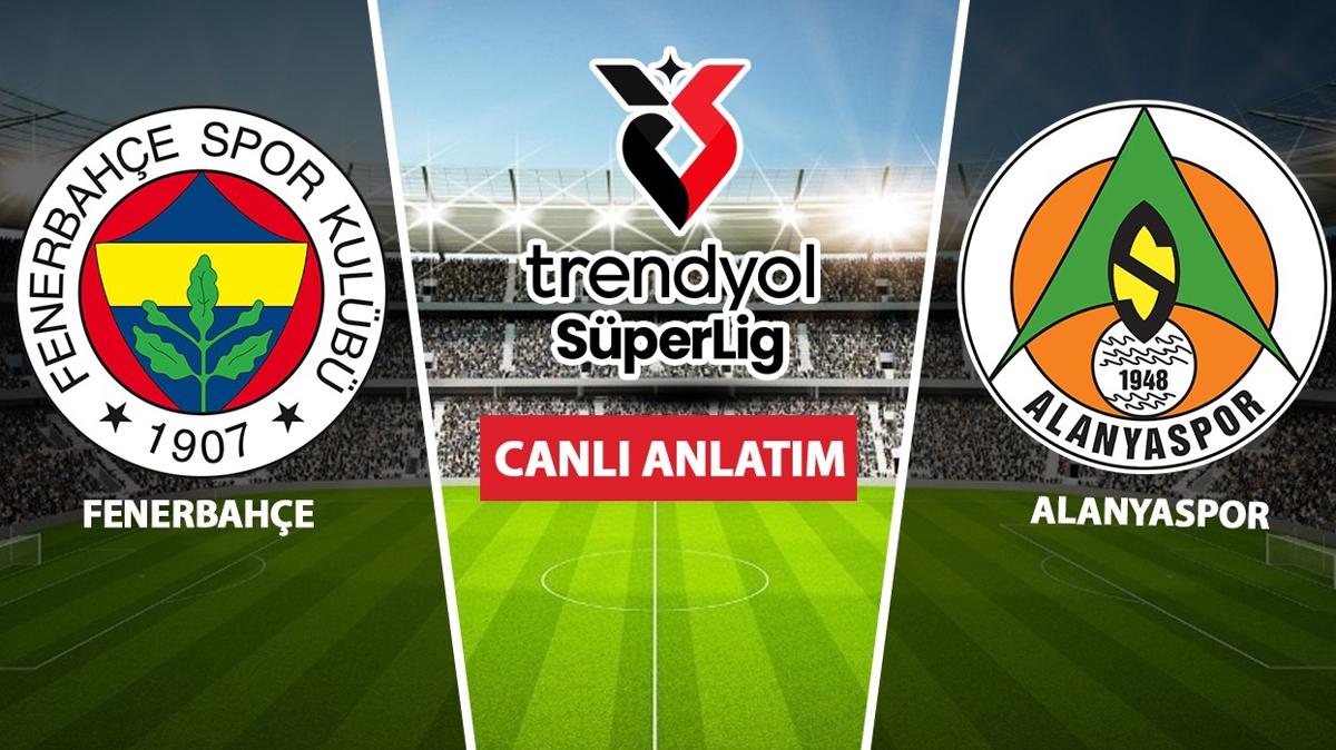 fenerbahe alanyaspor sper lig fotoraflar resimleri