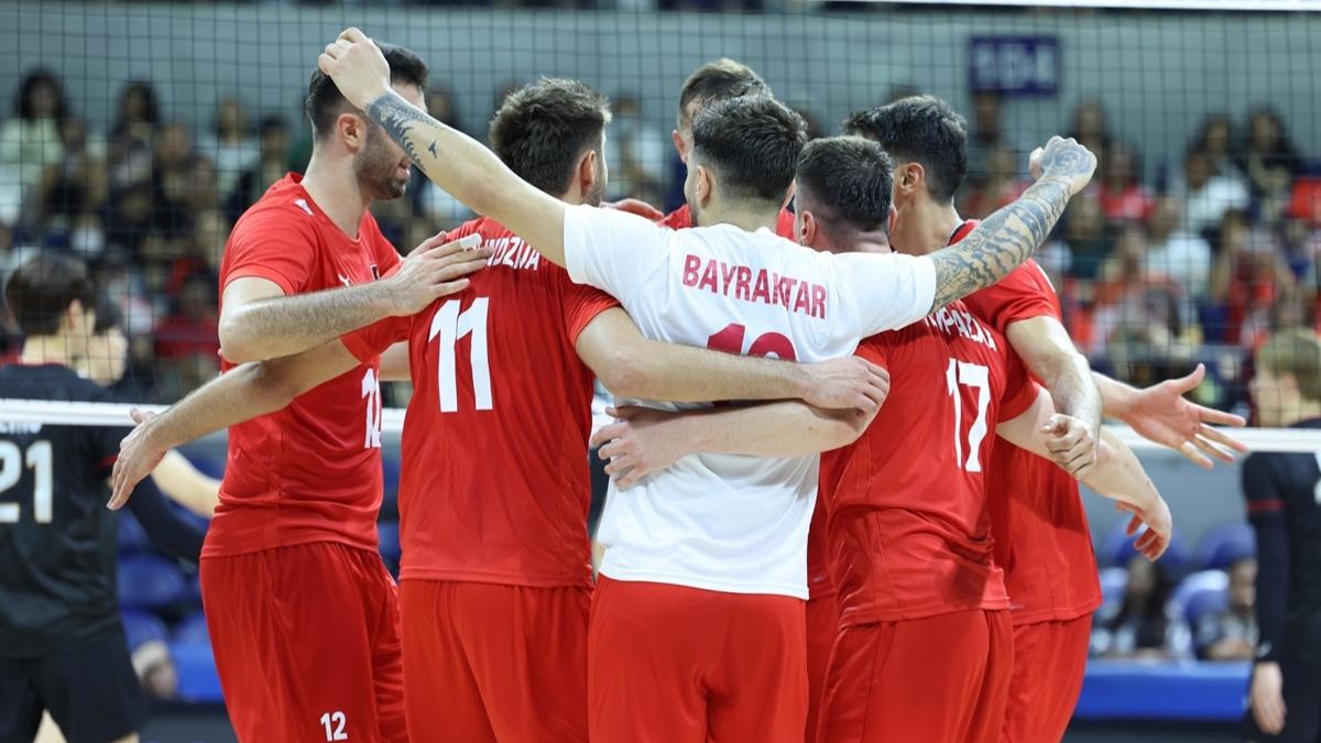 A Milli Erkek Voleybol Takm Dnya ampiyonas Voleybol fotoraflar resimleri