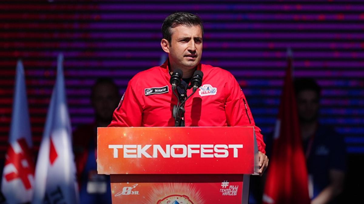 Seluk Bayraktar TEKNOFEST stanbul al fotoraflar resimleri