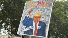 ngiltere'de Trump'a protesto oku