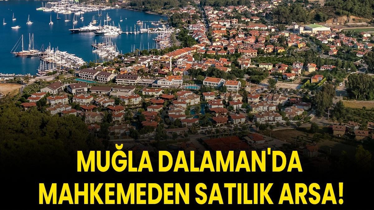 Mula Dalamanda arsa  282 metrekare  mahkeme sat ilan ilangovtr fotoraflar resimleri