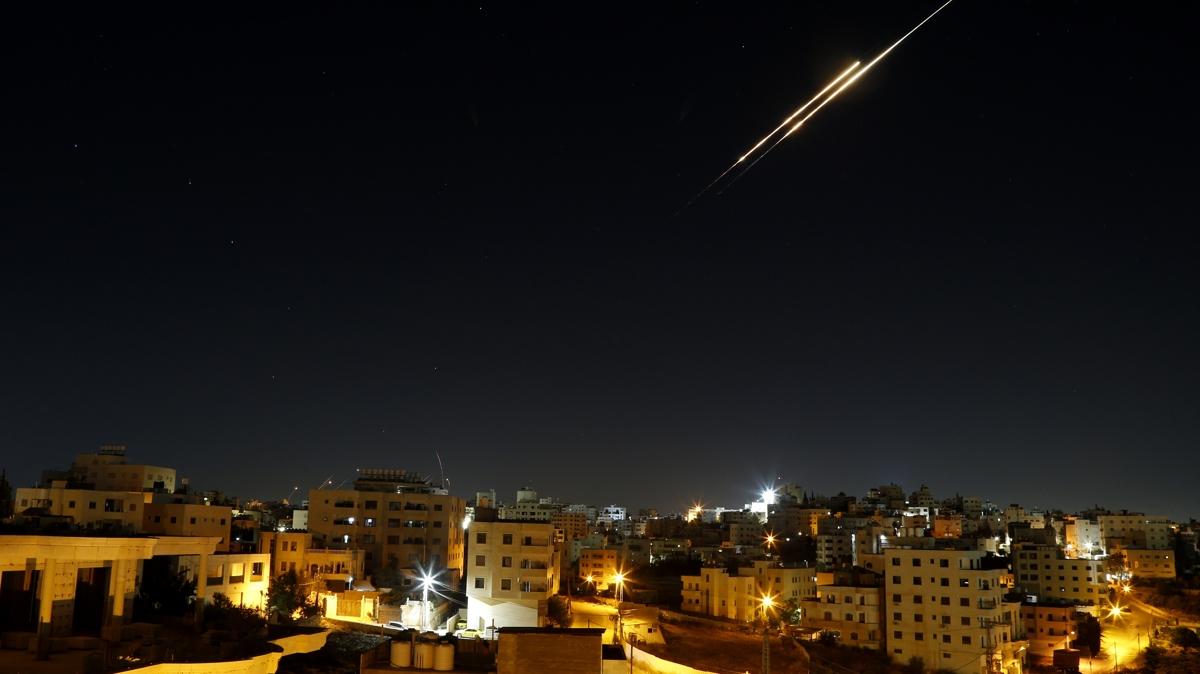 srail Balistik Fze Saldr Yemen Husiler fotoraflar resimleri