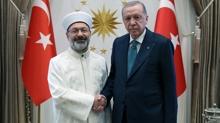 Ali Erba'tan Bakan Erdoan'a veda ziyareti