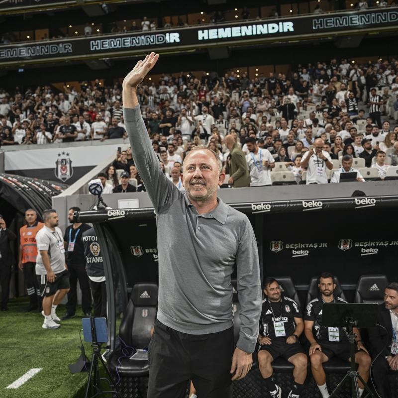 Sergen Yal��n: Be�ikta�'�n hedefi her ma�ta kazanmakt�r