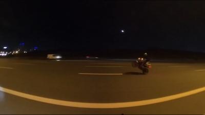 Motosiklet terrne dur dendi! 17 src yakaland