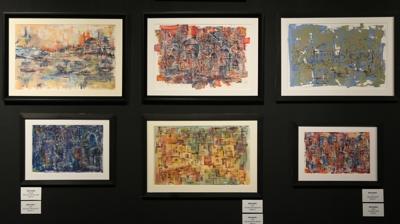 Tek ve ok  Cemal Toy Atlyesi Resim Sergisi  stanbul'a ok Katmanl Bir Bak