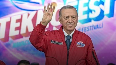 TEKNOFEST Bakan Erdoan' bekliyor! Ayaklar yere basmayan festivalde 3. gn