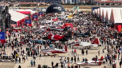 TEKNOFEST'te bir ilk yaand: Komudan srpriz katlm