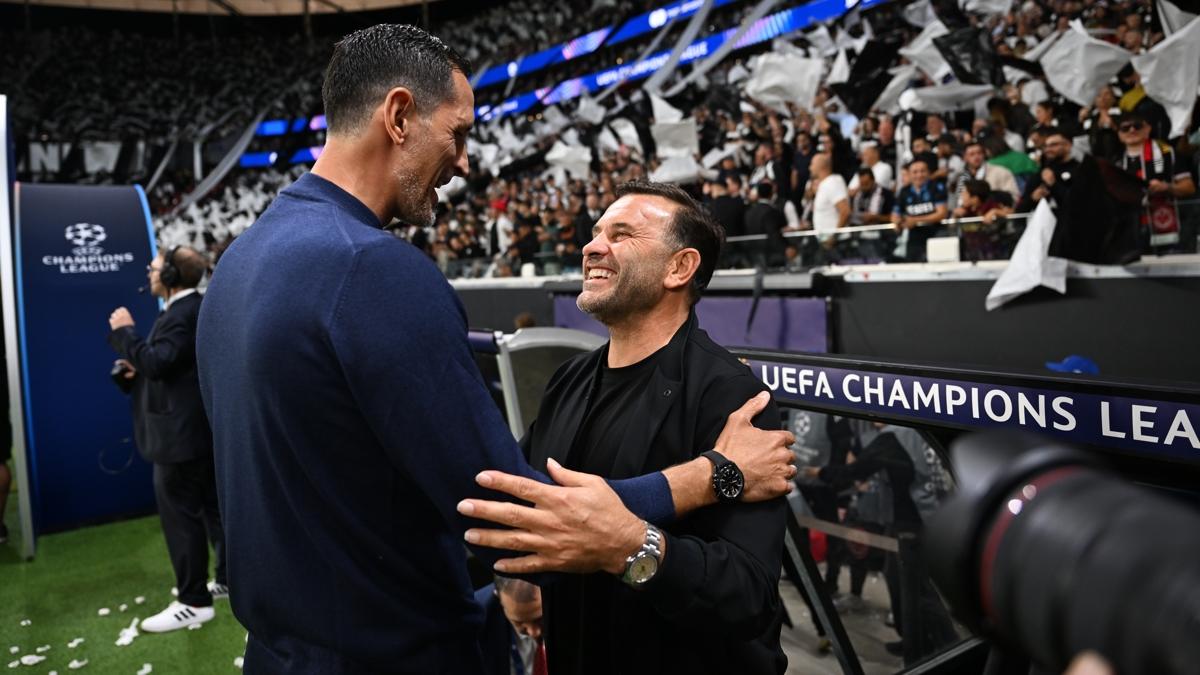 UEFA ampiyonlar Ligi Galatasaray Eintracht Frankfurt fotoraflar resimleri