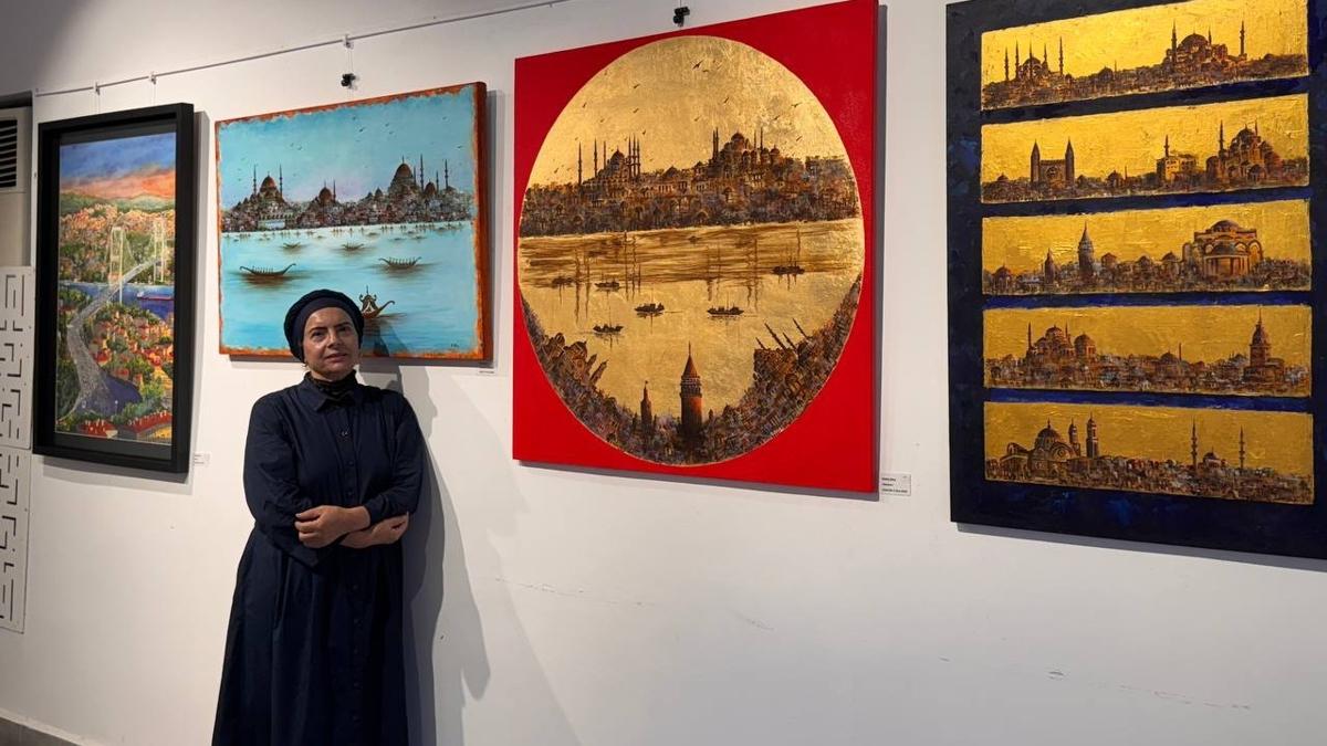 bamsz sanat vakf sergi resim istanbul hlya yazc fotoraflar resimleri
