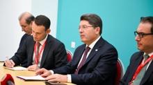 Bakan Tun'tan Malta'da diplomasi trafii: Maltal, Bosna Hersekli ve Grcistanl mevkidalaryla grt