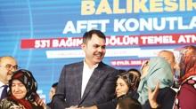 Sndrg'da deprem konutlarna start