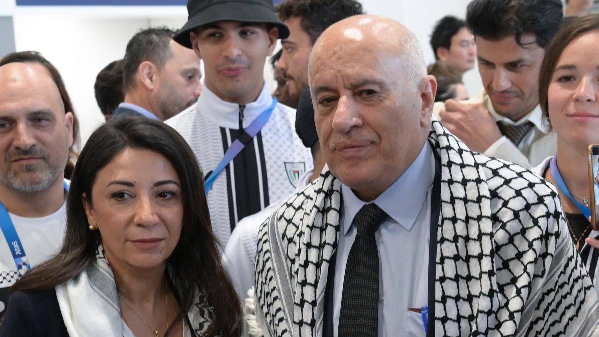 Filistin Sporcu Kayplar  Cibril Rajoub  Olimpiyat Komitesi fotoraflar resimleri
