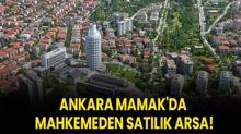 Ankara Mamak'da mahkemeden satlk arsa!