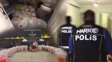 stanbul'da 442 kilogram uyuturucu madde ele geirildi