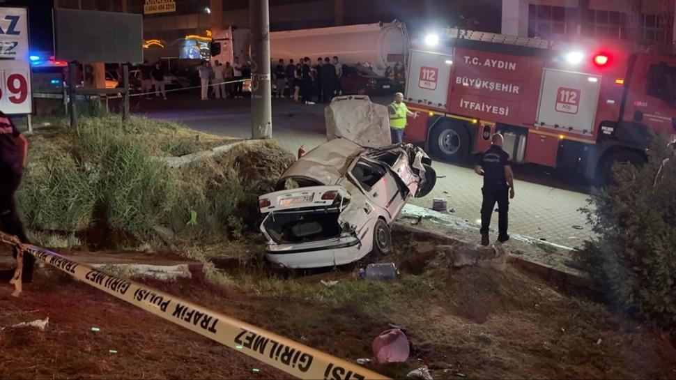 Aydn'da aralar birbirine girdi: 1 l, 5 yaral