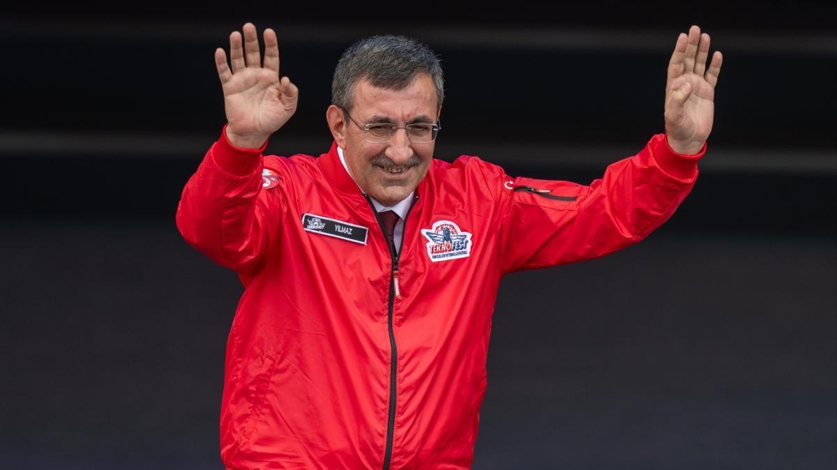 Cumhurbakan Yardmcs Ylmaz TEKNOFEST Teknoloji fotoraflar resimleri