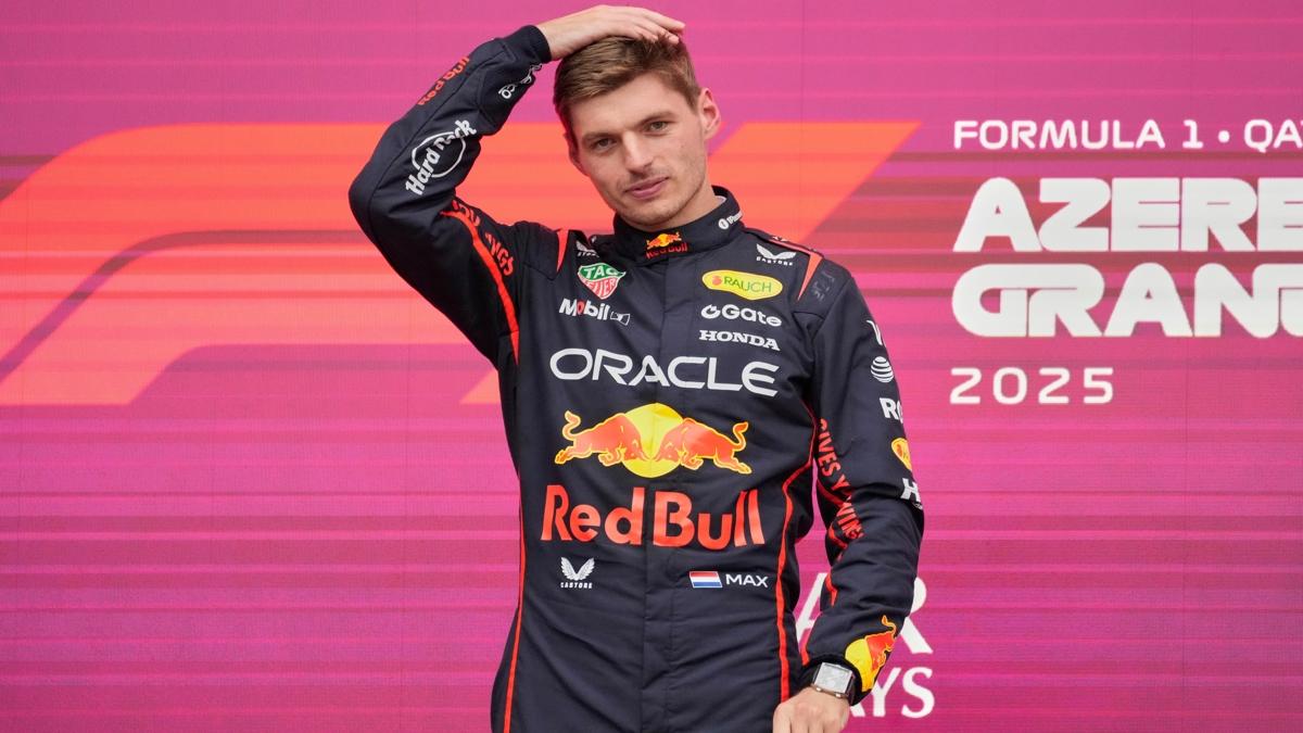 formula 1 azerbaycan max verstappen fotoraflar resimleri
